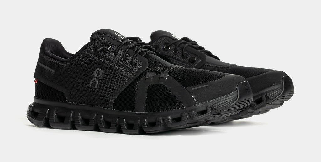 Cloud 6 Mens Running Shoes (Black/Eclipse) - sneakers - view 4