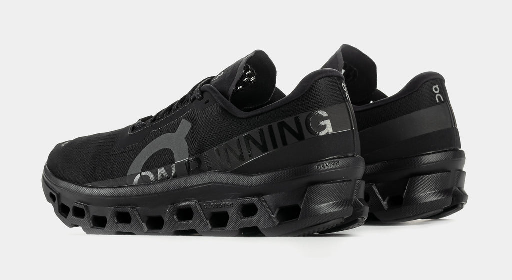 Cloudmonster Mens Running Shoes (Black/Black) - sneakers - view 5