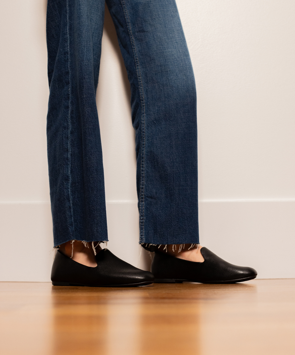 The Starling - Jet Leather - loafers - view 3