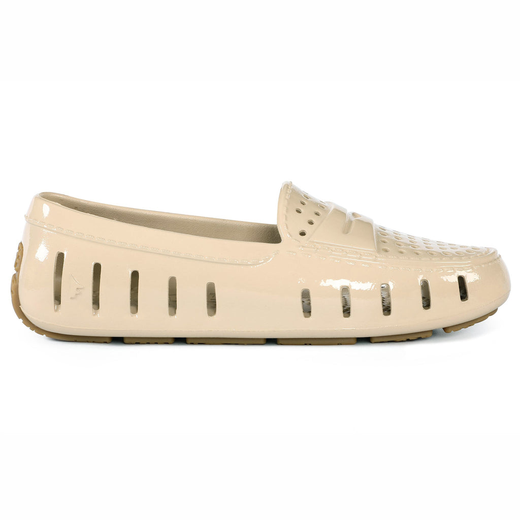 Women's Posh Warm Sand Gum Patent Loafers - loafers