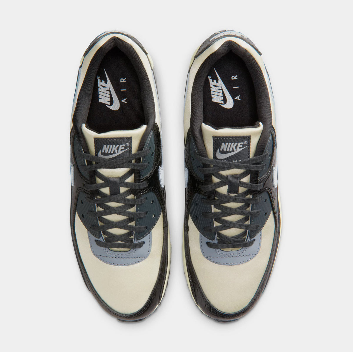 Air Max 90 Coconut Milk And Black Mens Lifestyle Shoes (Sail/Light Smoke Grey/Black/Anthracite) - sneakers - view 2