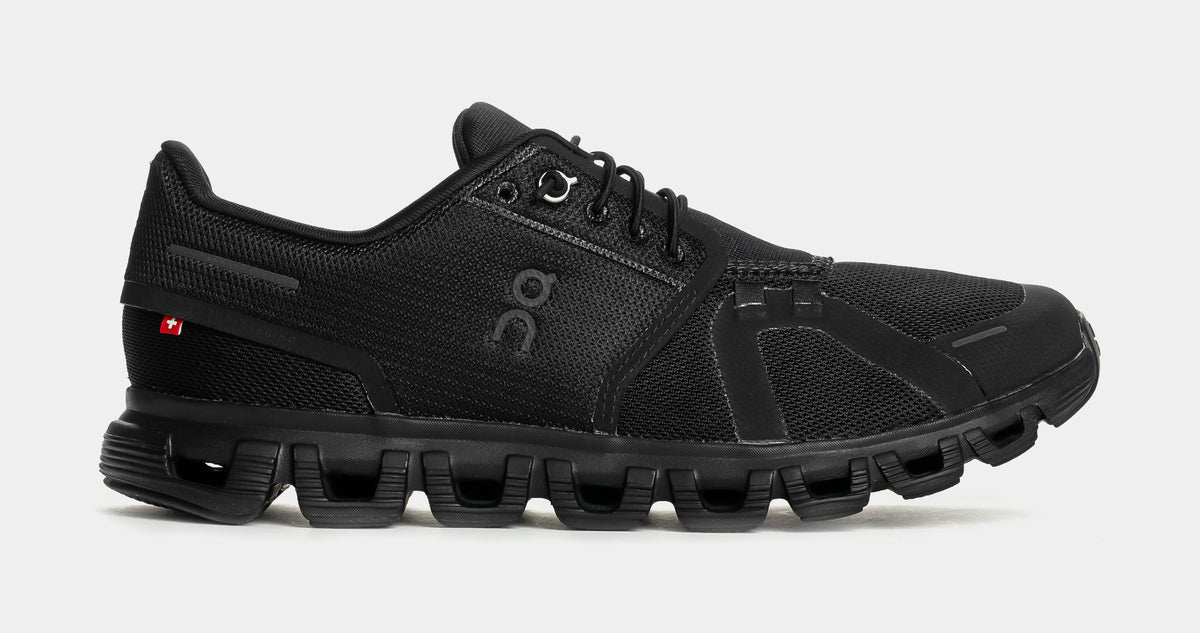 Cloud 6 Mens Running Shoes (Black/Eclipse) - sneakers
